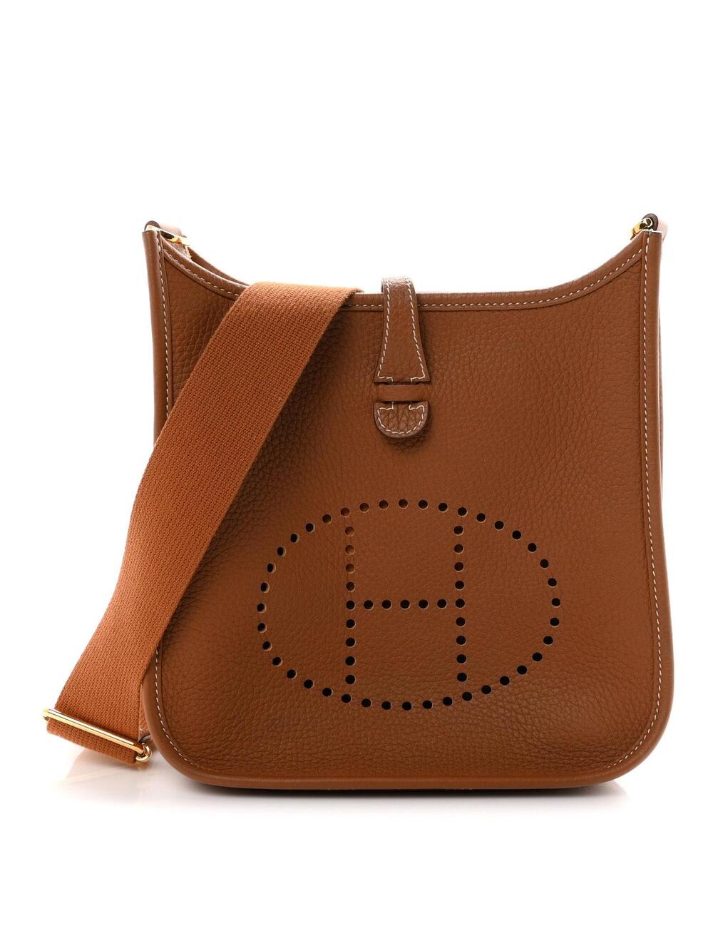 Hermes Taurillon Clemence Evelyne 23 #334340H56B